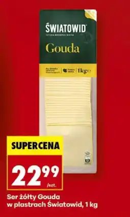 Biedronka Ser żółty Gouda Światowid oferta