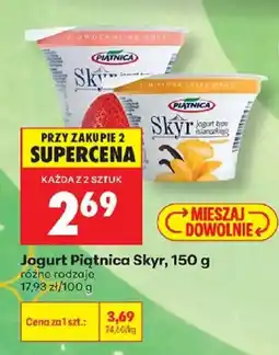 Biedronka Jogurt Piątnica Skyr oferta