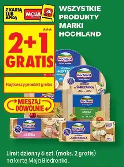 Biedronka Produkty marki Hochland oferta