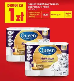 Biedronka Papier toaletowy Queen Supreme oferta