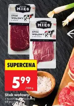Biedronka Kraina Mięs Stek Wołowy oferta