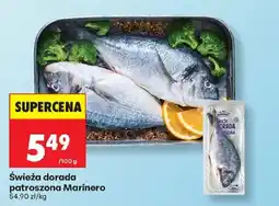 Biedronka Świeża dorada patroszona Marinero oferta