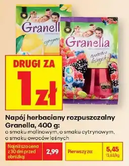 Biedronka Napój herbaciany rozpuszczalny Granella oferta