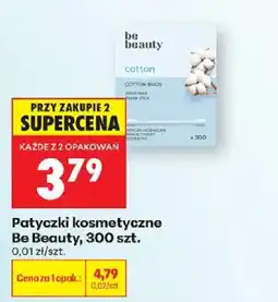 Biedronka Patyczki kosmetyczne Be Beauty oferta