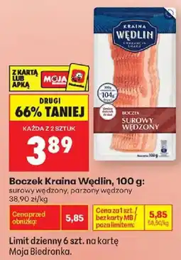Biedronka Boczek Kraina Wędlin oferta