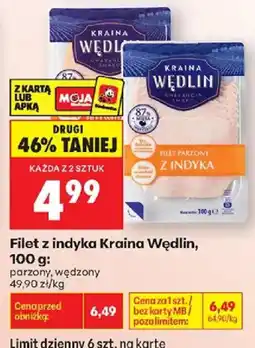 Biedronka Filet z indyka Kraina Wędlin oferta
