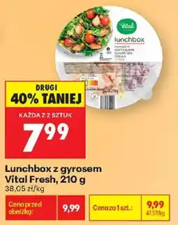 Biedronka Lunchbox z gyrosym Vital Fresh oferta