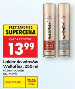 Biedronka Lakier do włosów Wellaflex oferta