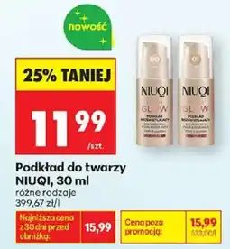 Biedronka Podkład do twarzy NIUQI oferta