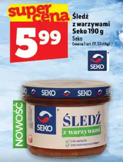 Topaz Express Śledź z warzywami Seko oferta