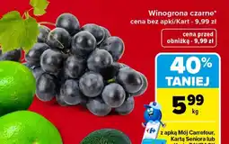 Carrefour Market Winogrona czarne* oferta