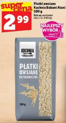 Topaz Płatki owsiane Błyskawiczne Kuchnia Babuni Aluni oferta