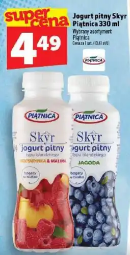 Topaz Jogurt pitny Skyr Piątnica oferta