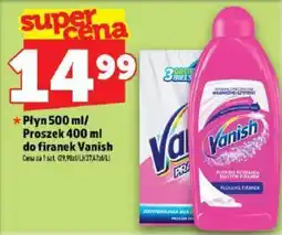 Topaz Płyn do płukania bielony firanek Vanish oferta