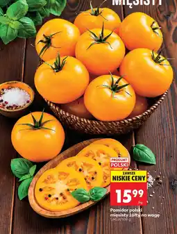 Biedronka Pomidor polski mięsisty żółty na wage oferta