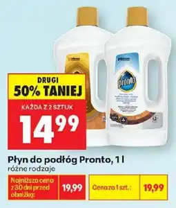 Biedronka Płyn do podłóg Pronto oferta