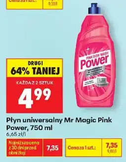 Biedronka Płyn uniwersalny Mr Magic Pink Power oferta