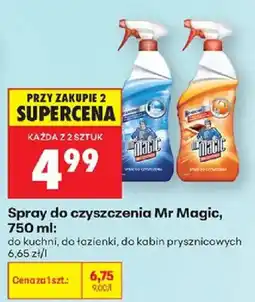Biedronka Spray do czyszczenia Mr Magic oferta