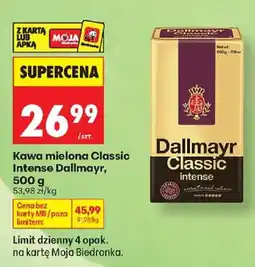 Biedronka Kawa mielona Classic Intense Dallmayr oferta
