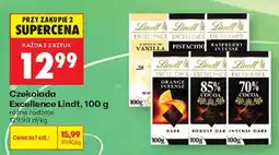 Biedronka Czekolada Excellence Lindt oferta