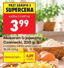 Biedronka Makaron 5-jajeczny Czaniecki oferta