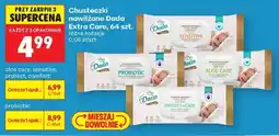 Biedronka Chusteczki nawilżane Dada Extra Care oferta