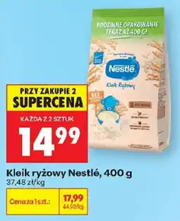 Biedronka Kleik ryżowy Nestlé oferta