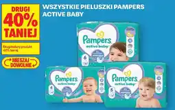 Biedronka Pieluszki Pampers Active Baby oferta