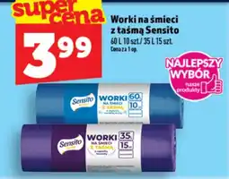 Topaz Express Worki na śmieci z taśmą Sensito oferta