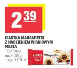 EuroSPAR Ciastka Margaretki z Nadzieniem Wiśniowym Fiesta oferta