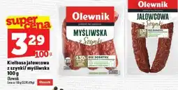 Topaz Kiełbasa jałowcowa z szynki/myśliwska Olewnik oferta