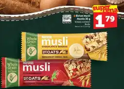 Topaz Baton musli Nestle oferta