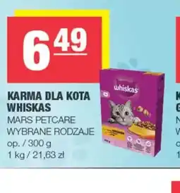 EuroSPAR Karma dla kota Whiskas Mars Petcare Wybrane rodzaje oferta