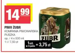 EuroSPAR Piwo Żubr oferta