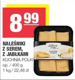 EuroSPAR Naleśniki z serem, z jabłkami Kuchnia Polska oferta