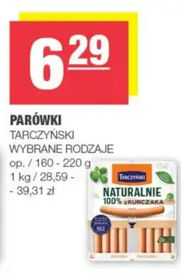 EuroSPAR Parówki Tarczyński oferta