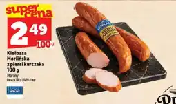 Topaz Kiełbasa Morlińska z piersi kurczaka oferta