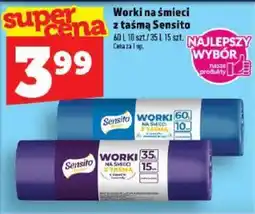 Topaz Worki na śmieci z taśmą Sensito oferta