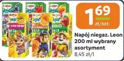 Gama Napój niegaz. Leon oferta