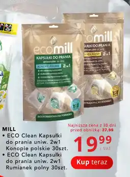 Poczta Polska ECO Clean Kapsułki do prania uniw. 2w1 Konopie polskie oferta