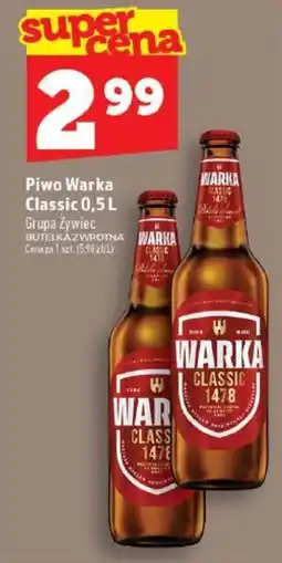 Topaz Piwo Warka Classic oferta