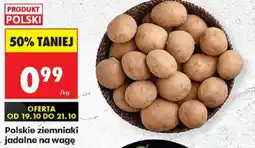 Biedronka Polskie ziemniaki jadalne na wagę oferta