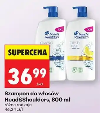 Biedronka Szampon do włosów Head&Shoulders oferta