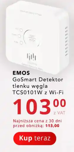 Poczta Polska EMOS GoSmart Detektor tlenku węgla oferta