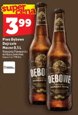 Topaz Express Piwo Dębowe Dojrzałe Mocne oferta