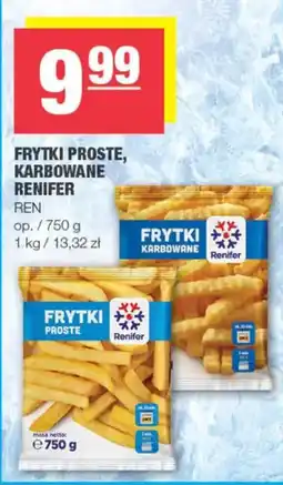EuroSPAR Frytki Proste, Karbowane Renifer oferta