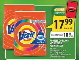 Arhelan Proszek do prania Vizir Kolor, Alpine Fresh oferta