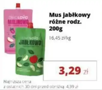 Mus jabłkowy Owoce