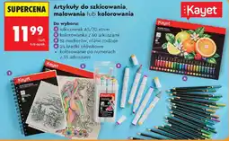 Biedronka Artykuły do szkicowania, malowania lub kolorowania oferta