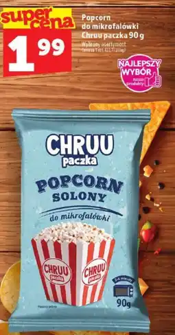Topaz Popcorn do mikrofalówki Chruu paczka oferta